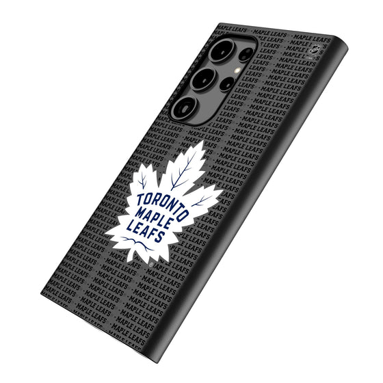 Toronto Maple Leafs Text Backdrop MagSafe Compatible Phone Case-1