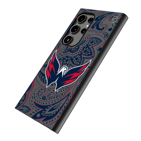 Washington Capitals Paisley MagSafe Compatible Phone Case-1