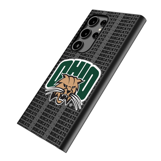 Ohio University Bobcats Text Backdrop MagSafe Compatible Phone Case-1