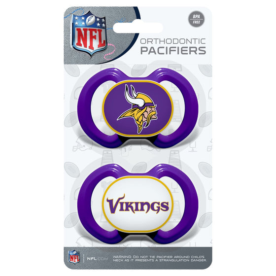 Minnesota Vikings - Pacifier 2-Pack - 757 Sports Collectibles