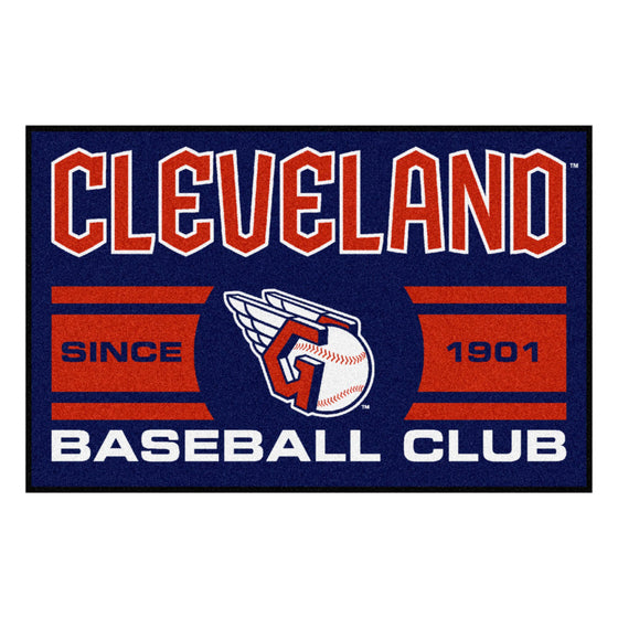 Cleveland Guardians Starter Mat Accent Rug - 19in. x 30in.