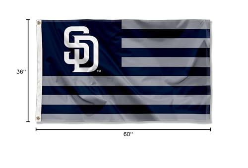 WinCraft San Diego Baseball Americana 3x5 Flag