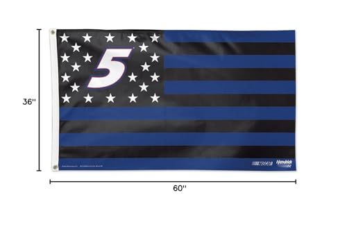 WinCraft Kasey Kahne Stars and Stripes Banner Flag