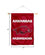 College Flags & Banners Co. Arkansas Razorbacks Banner for Windows Doors and Walls