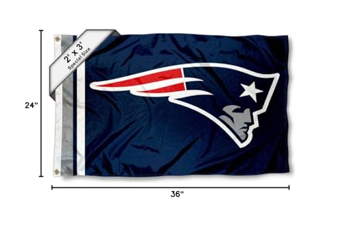 WinCraft New England Patriots 2x3 Feet Flag