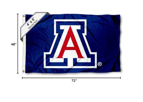 College Flags & Banners Co. Arizona Wildcats 4 ft x 6 ft Flag