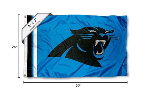 WinCraft Carolina Panthers 2x3 Feet Flag