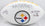 Donnie Shell Autographed Pittsburgh Steelers Logo Football- The Jersey Source Auth INSC