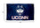 College Flags & Banners Co. UCONN Huskies and USA Flag 3x5 Set