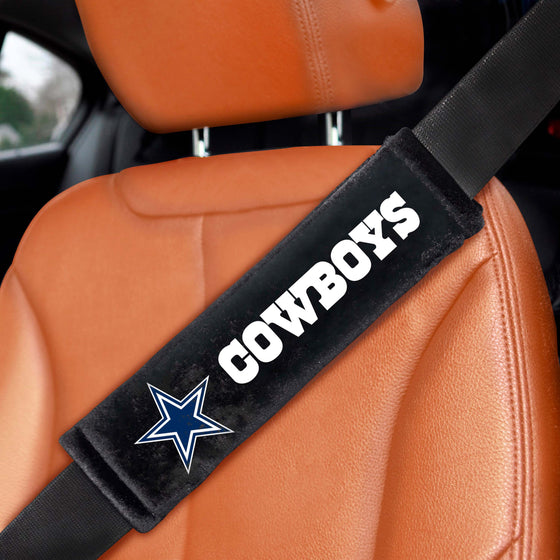 Dallas Cowboys Embroidered Seatbelt Pad - 2 Pieces