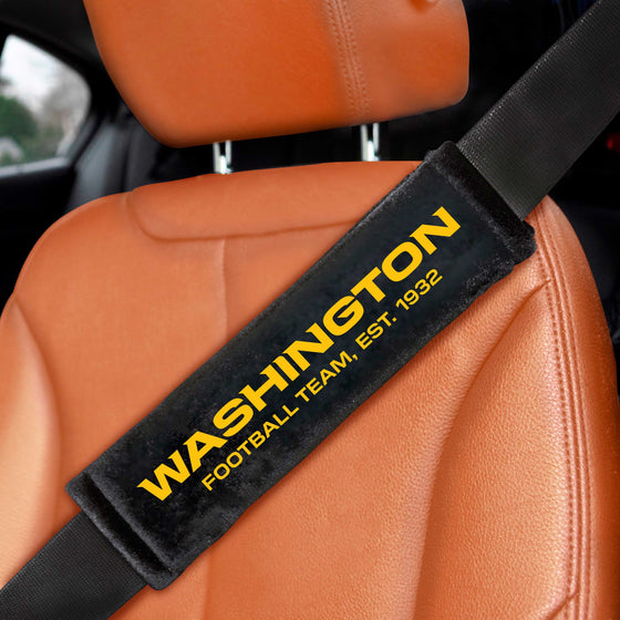 Washington Commanders Embroidered Seatbelt Pad - 2 Pieces