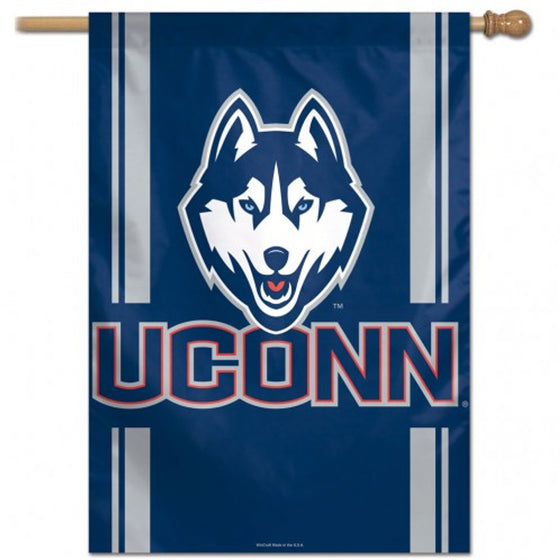 Connecticut Huskies Banner 28x40 Vertical (CDG)