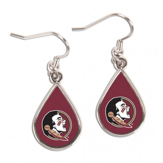 Florida State Seminoles Earrings Tear Drop Style (CDG)