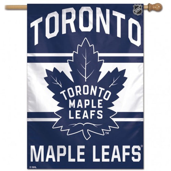 Toronto Maple Leafs Banner 28x40 Vertical - Special Order