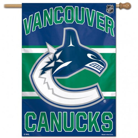 Vancouver Canucks Banner 28x40 Vertical (CDG)