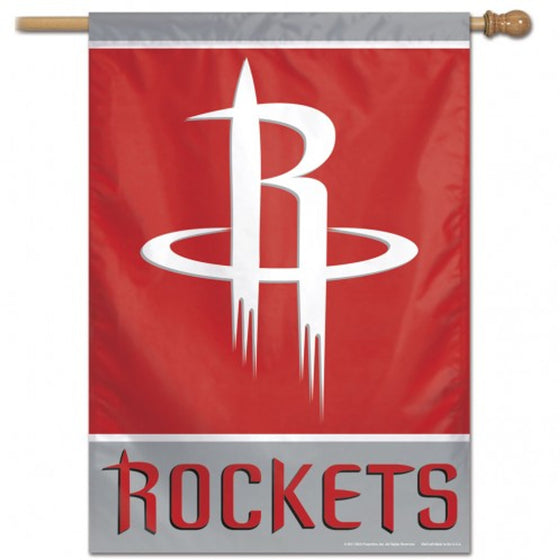 Houston Rockets Banner 28x40 Vertical (CDG)