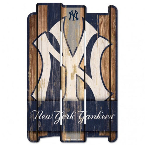 New York Yankees Wood Fence Sign (CDG)