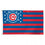 Chicago Cubs Flag 3x5 Deluxe Stars and Stripes (CDG)