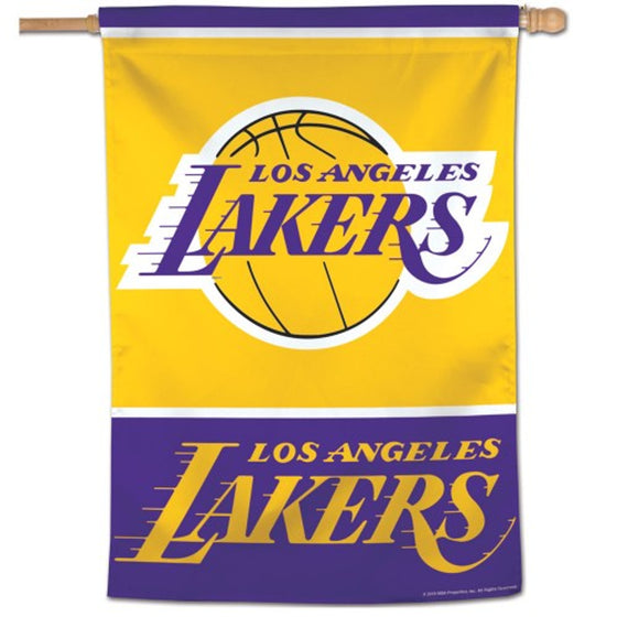 Los Angeles Lakers Banner 28x40 Vertical