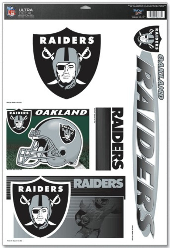 Las Vegas Raiders Decal 11x17 Ultra