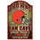 Cleveland Browns Wood Sign - 11"x17" Fan Cave Design (CDG)