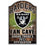 Oakland Raiders Wood Sign - 11"x17" Fan Cave Design (CDG)