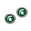 Michigan State Spartans Earrings Post Style (CDG)