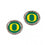 Oregon Ducks Earrings Post Style (CDG)