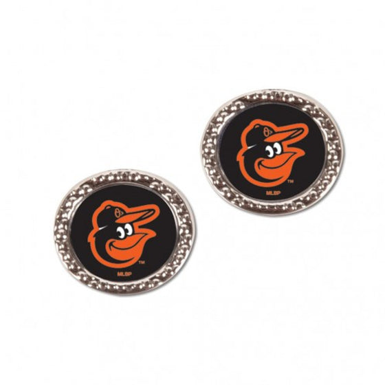 Baltimore Orioles Earrings Post Style - Special Order