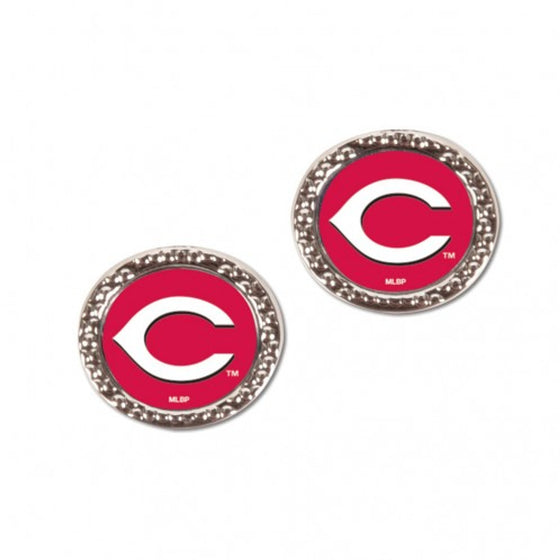 Cincinnati Reds Earrings Post Style - Special Order