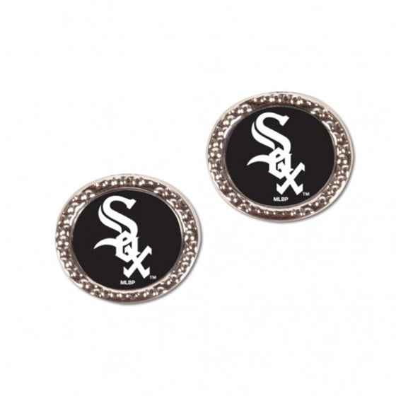 Chicago White Sox Earrings Post Style - Special Order