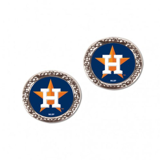 Houston Astros Earrings Post Style (CDG)