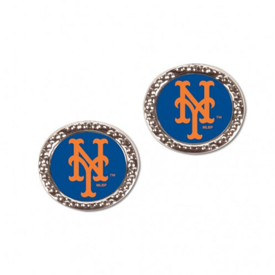 New York Mets Earrings Post Style (CDG)