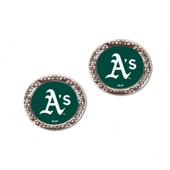 Oakland Athletics Earrings Post Style (CDG)