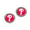 Philadelphia Phillies Earrings Post Style (CDG)