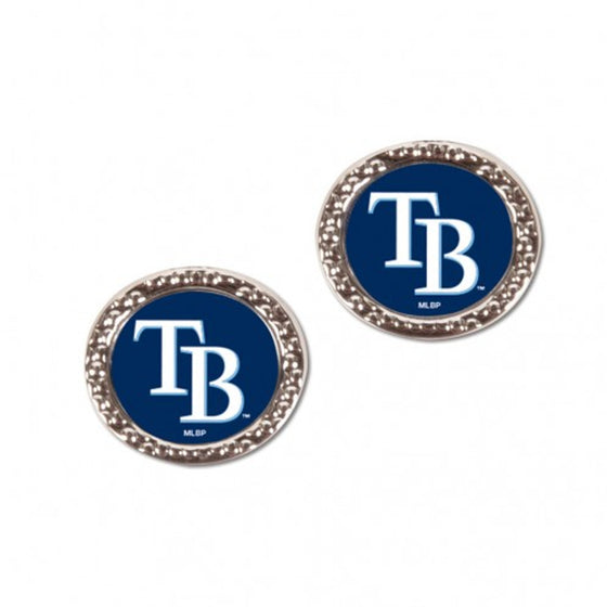 Tampa Bay Rays Earrings Post Style - Special Order