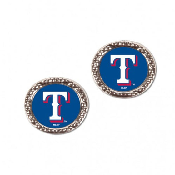 Texas Rangers Earrings Post Style (CDG)