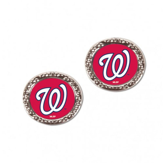 Washington Nationals Earrings Post Style (CDG)