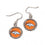 Denver Broncos Earrings Round Style (CDG)