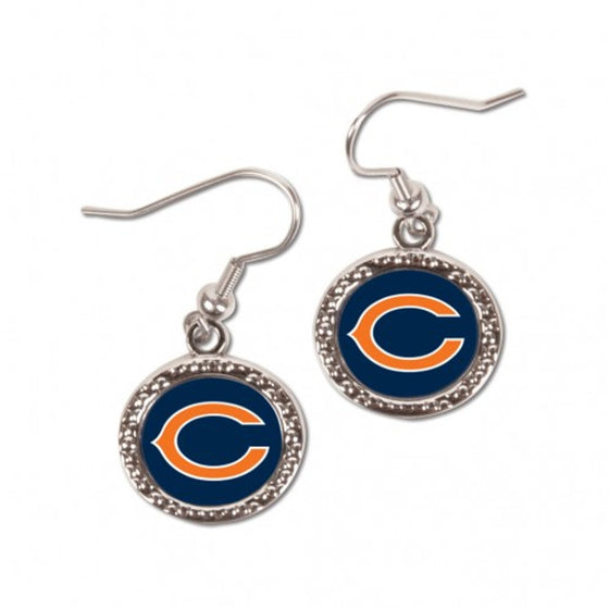 Chicago Bears Earrings Round Style (CDG)