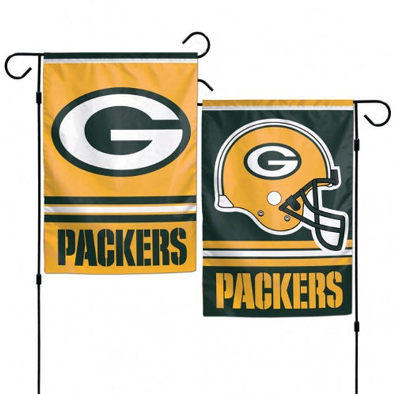 Green Bay Packers Flag 12x18 Garden Style 2 Sided (CDG)