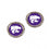 Kansas State Wildcats Earrings Post Style (CDG)