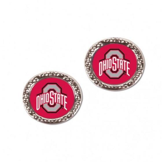 Ohio State Buckeyes Earrings Post Style (CDG)