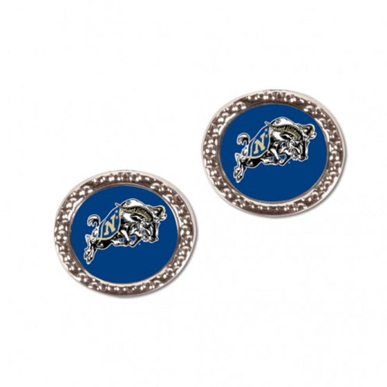 Navy Midshipmen Earrings Post Style (CDG)