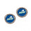 Florida Gulf Coast Eagles Earrings Post Style (CDG)