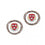 Harvard Crimson Earrings Post Style (CDG)