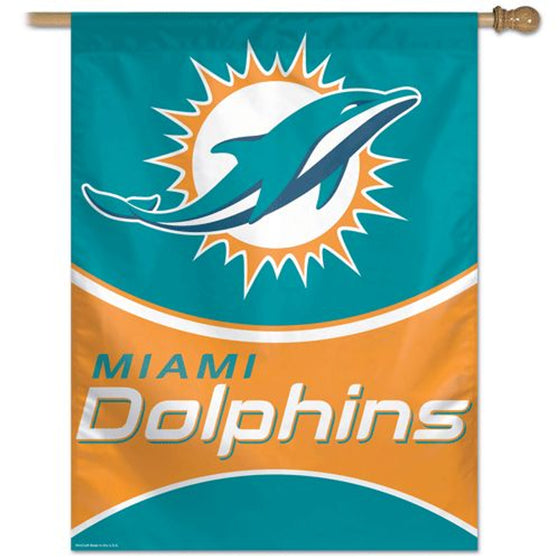 Miami Dolphins Banner 28x40