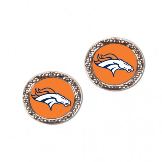 Denver Broncos Earrings Post Style (CDG)