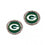 Green Bay Packers Earrings Post Style (CDG)