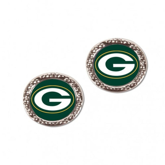 Green Bay Packers Earrings Post Style (CDG)